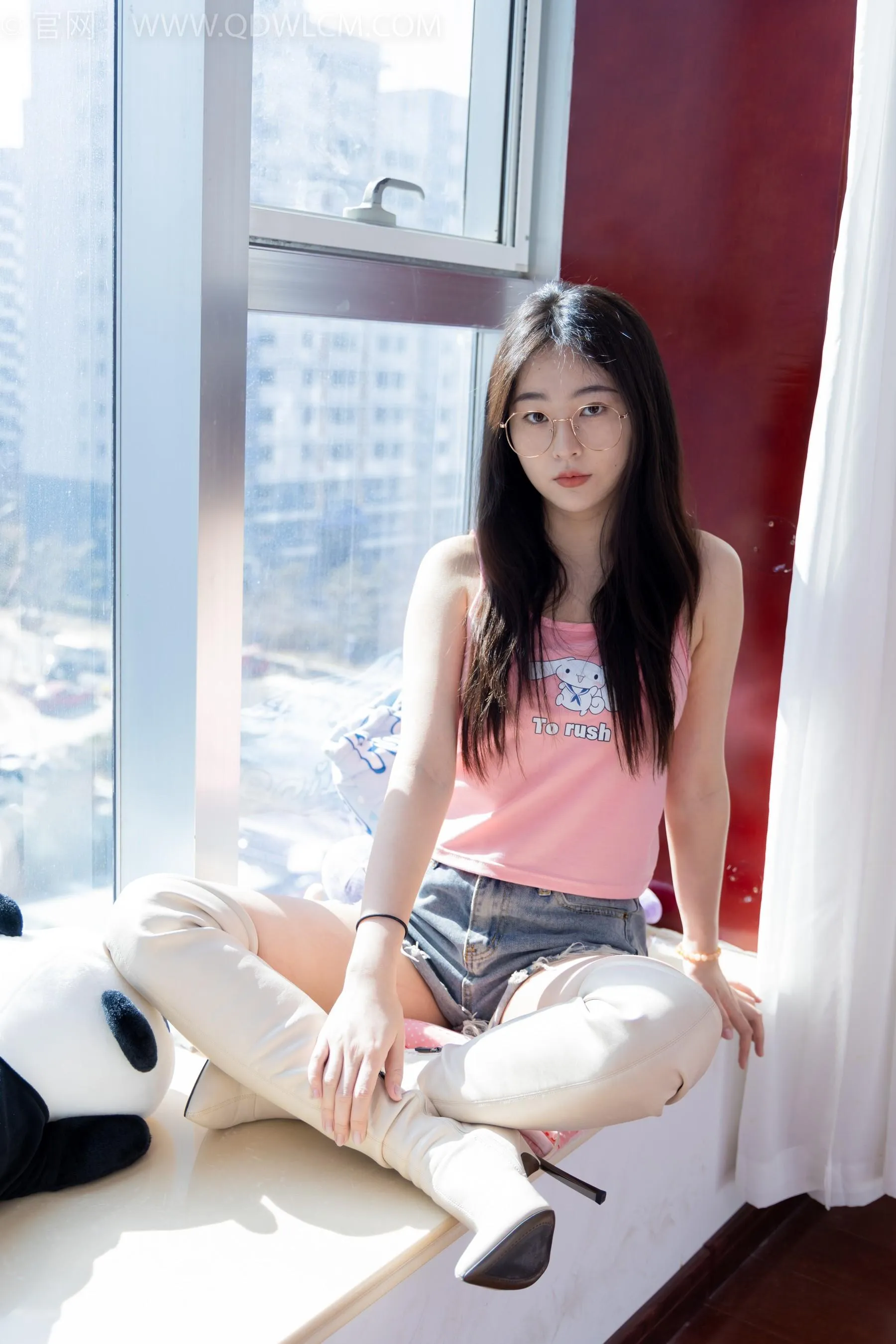 物恋传媒 NO.1519 美兔-机车少女 [171P]插图3